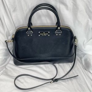 Kate Spade EUC Black Leather Bag